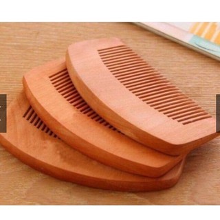 Lược mini gỗ chải đầu