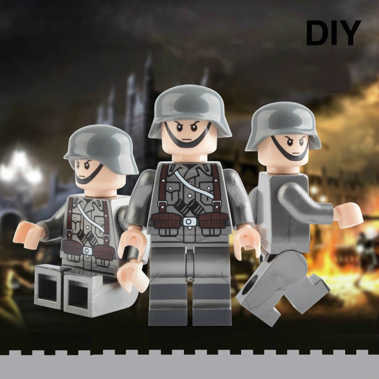 Minifigures Nhân Vật Lính Đức NAZI SS NO.239