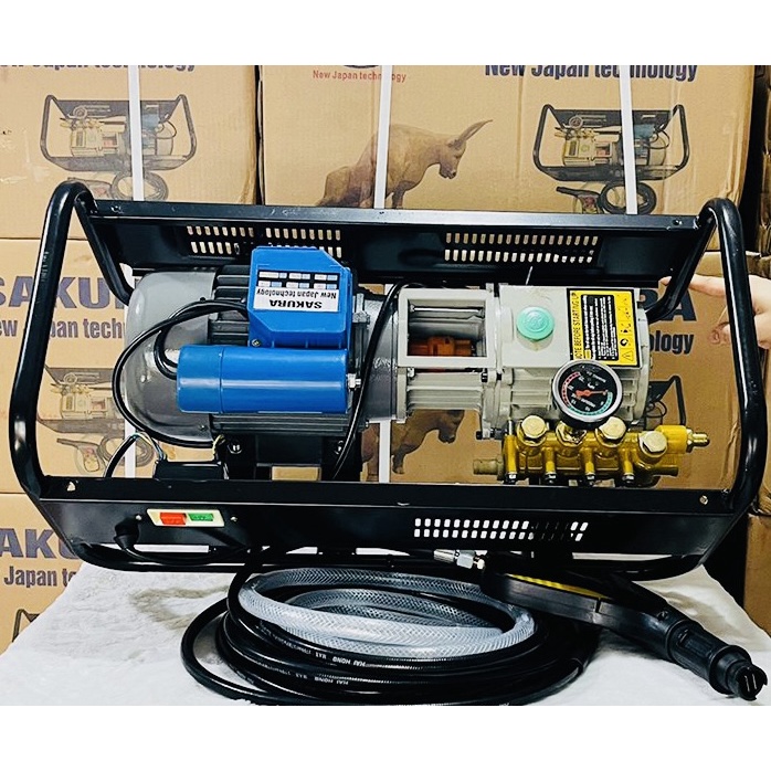 máy rửa xe mô tô đầu rời siêu bền 17 kg