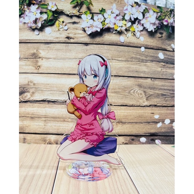 tượng/mô hình lzumi Sagiri để bàn size to /standee anime Eromanga sensei lzumi sagiri