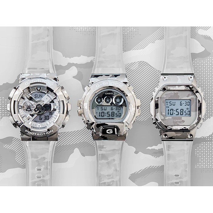 Đồng Hồ Casio Nam Dây Nhựa G-SHOCK GM-110SCM-1ADR Chính Hãng