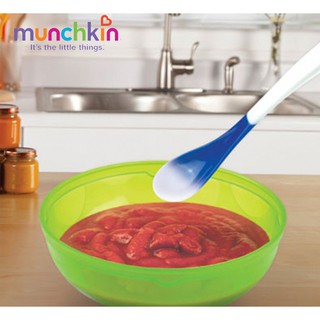 [Tách lẻ] Thìa mềm ăn dặm báo nóng Munchkin