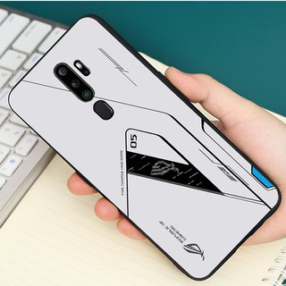 Ốp lưng kính cường lực Oppo A5 2020, A9-2020 - Gaming ROG