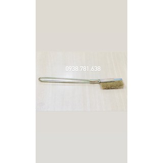 Bàn Chải Cán Sắt Đầu Thẳng Sợi Đồng