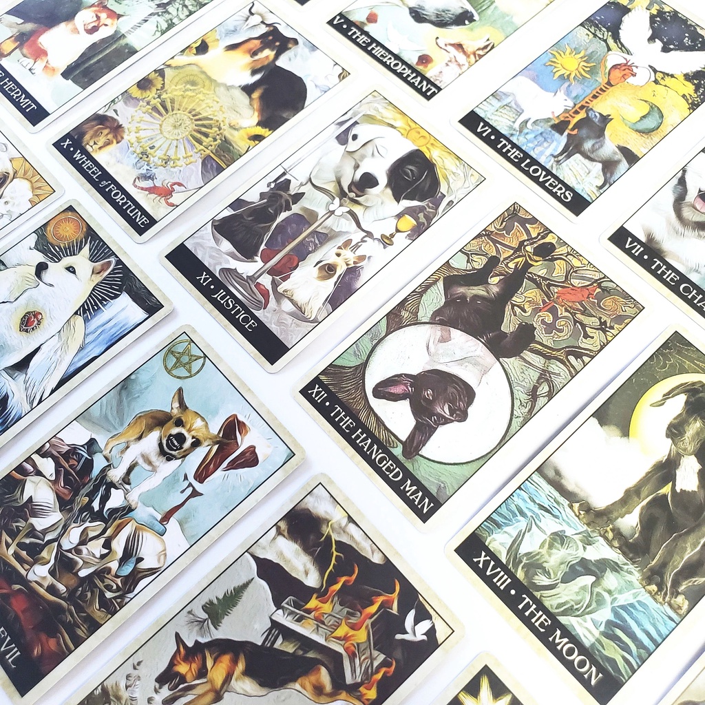Bộ bài Wise Dog Tarot T14
