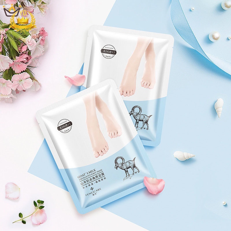 Mặt Nạ Sữa Dê Dưỡng Da Chân Làm Trắng Giảm Nếp Nhăn Và Quầng Thâm