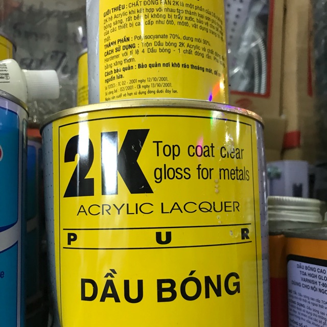 Dầu bóng 2K