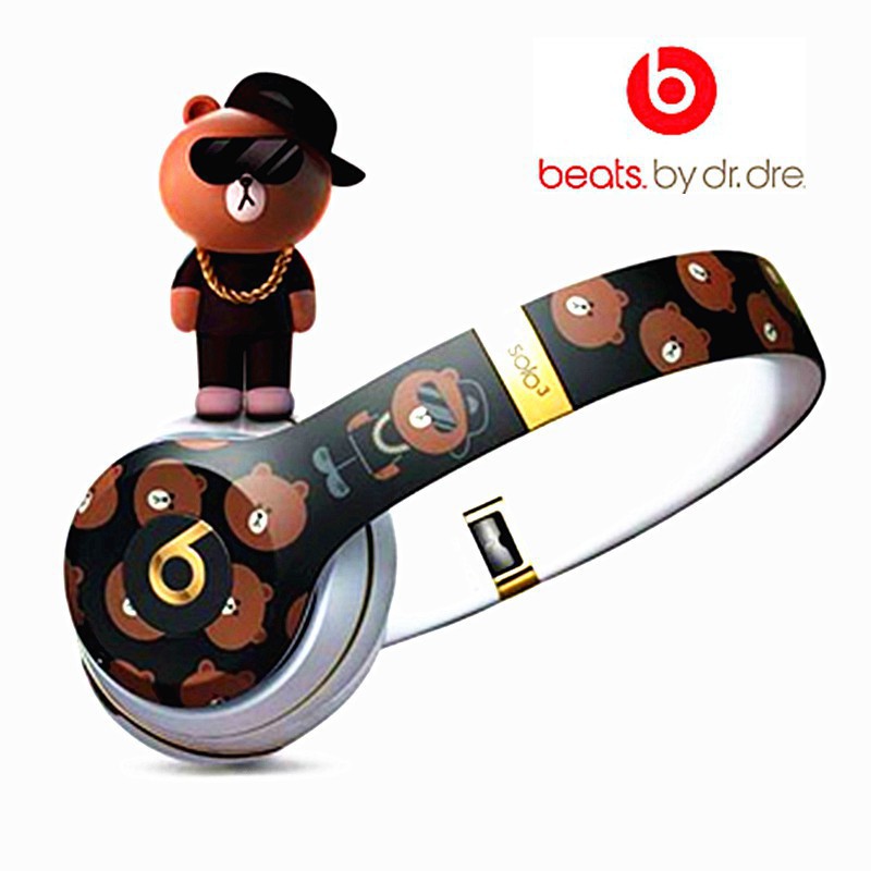 Beats Solo3 Bluetooth Headphone -🎧Pig Year Bear and Mickey's 90th Anniversary Edition🎧