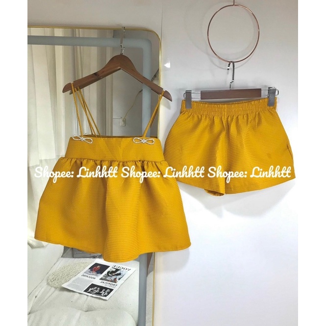 SET 2 DÂY PEPLUM SORT KÈM GHIM CÁI NƠ ĐÁ