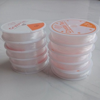 Cuộn dây cước co giãn xỏ hạt 0.4/0.5/0.6/0.7/0.8mm