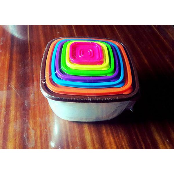 Hộp bảo quản đựng thức ăn 7 món kích cỡ