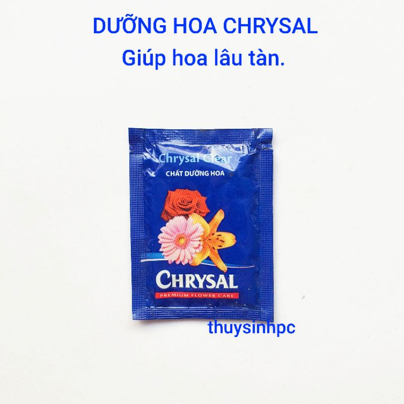 Dưỡng Hoa Chrysal giúp hoa lâu tàn 5gr