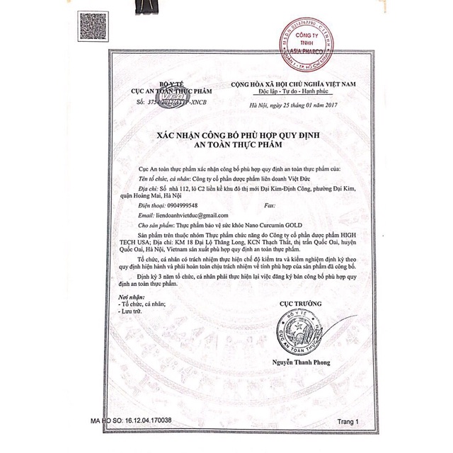 Viên uống Nano Curcumin Gold tam thất xạ đen. | BigBuy360 - bigbuy360.vn