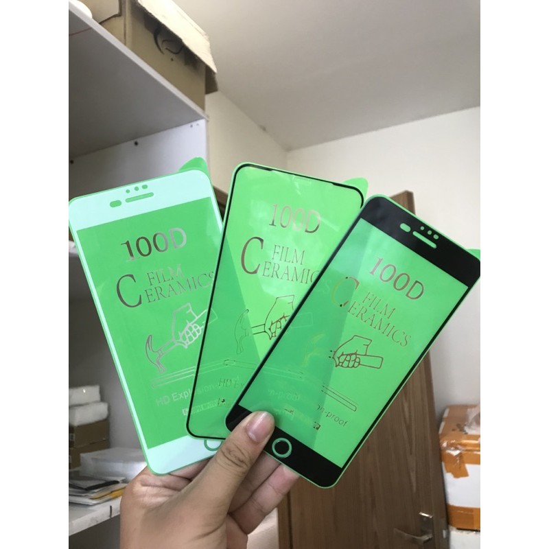 Kính cường lực iphone Full Màn , siêu dẻo,ip 6s plus/7plus/8plus/xs max/11promax/12Promax/13Promax