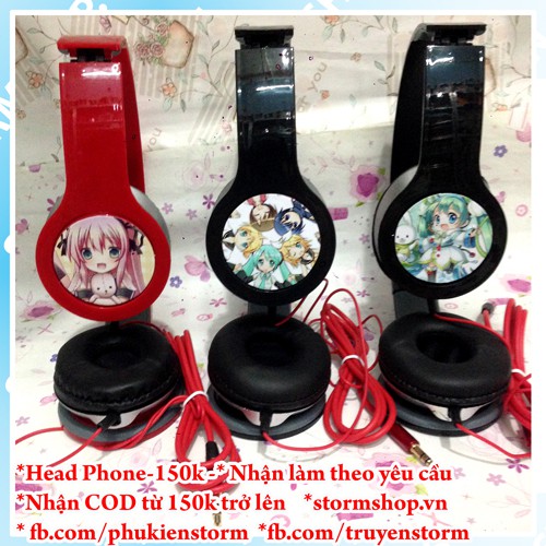 Tai Nghe hatsune miku -150k