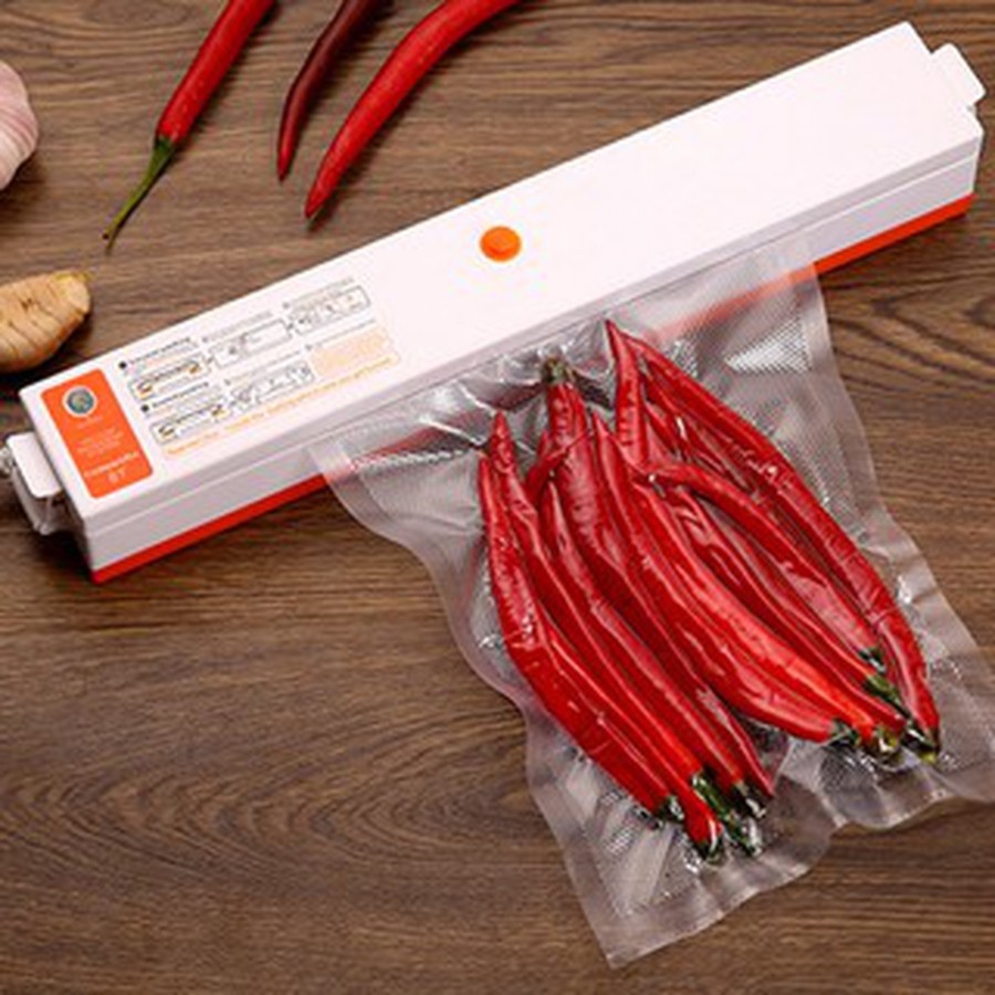 Máy hút chân không mini tự động hàn miệng túi - Bảo quản thực phẩm được tốt hơn - Sevenmart