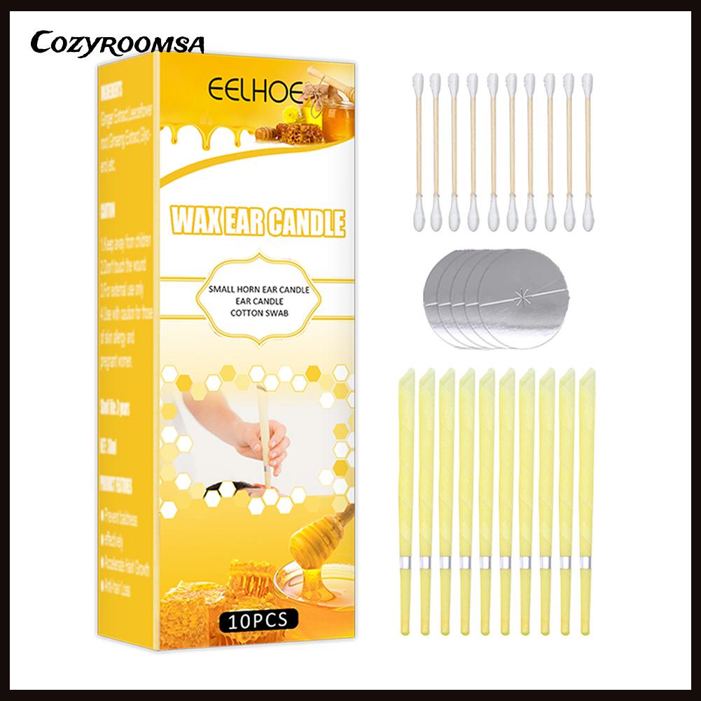 Bộ Dụng Cụ Vệ Sinh Tai Bằng Sáp Ong Tự Nhiên