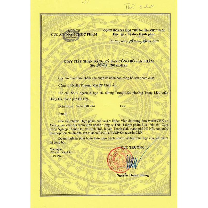 VIÊN ĐẠI TRÀNG SMECVERIN - VIÊM ĐẠI TRÀNG CO THẮT - HỘI CHỨNG RUỘT KÍCH THÍCH - TOTTRI - COBUTRI - TRÀNG PHỤC LINH PLUS