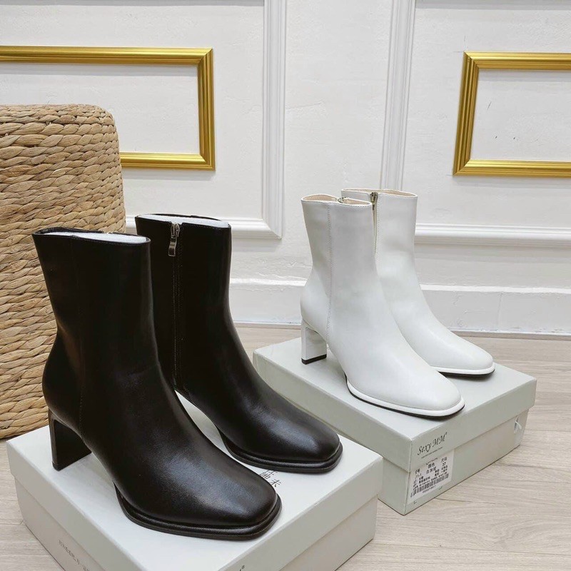 Boot chất da bò thật cao cấp fullbox