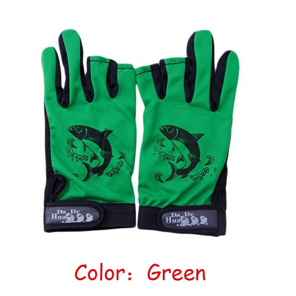 MUVAKO 1 Đôi Găng Tay Câu Cá Chống Trượt Bằng Vải Neoprene