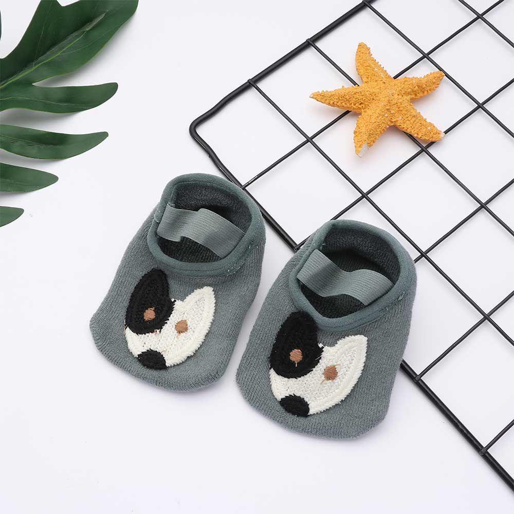 SUSANS Tất Cotton Mềm Hình Động Vật Cho Bé Tập Đi