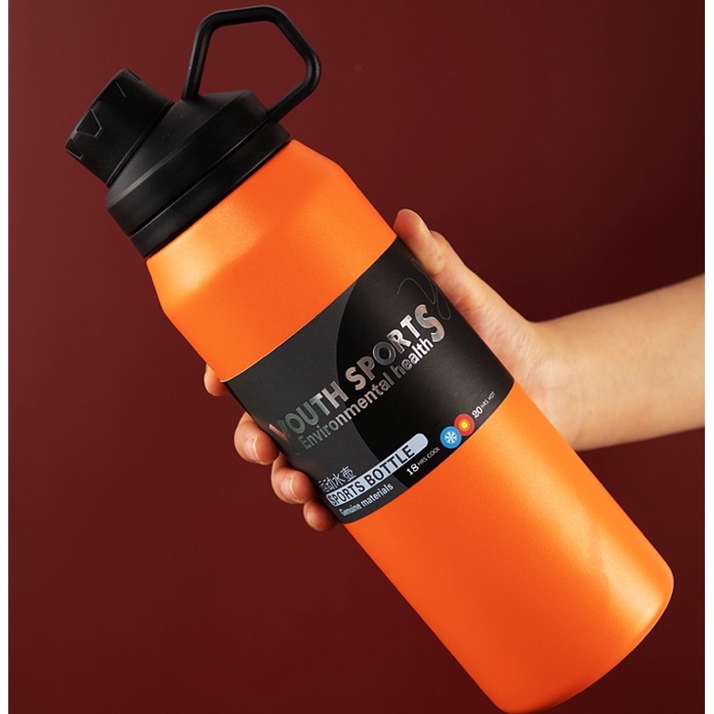 Bình giữ nhiệt dáng thể thao dung tích lớn 1000ml có lõi lọc trà