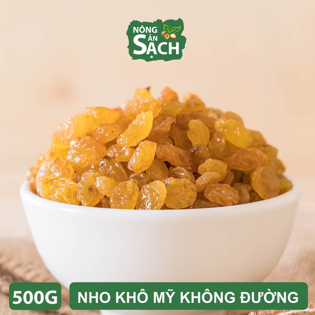 500g Nho Khô Mỹ Lion 100% không đường