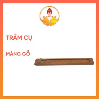 Hỏa Trầm Khay Máng Gỗ Đốt Nhang Không Tăm