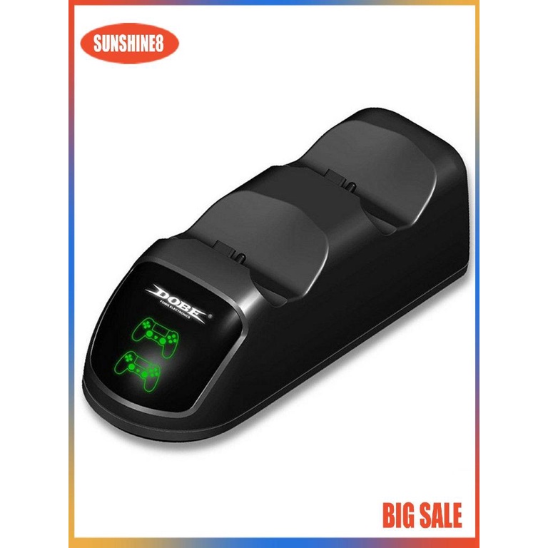 【SUN】Control Durable Charger USB Charging Station With Dock Dual Charger Gamepad