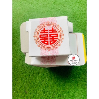 SET 100 HỘP GIẤY ĐỰNG BÁNH CỐM, XUXÊ
