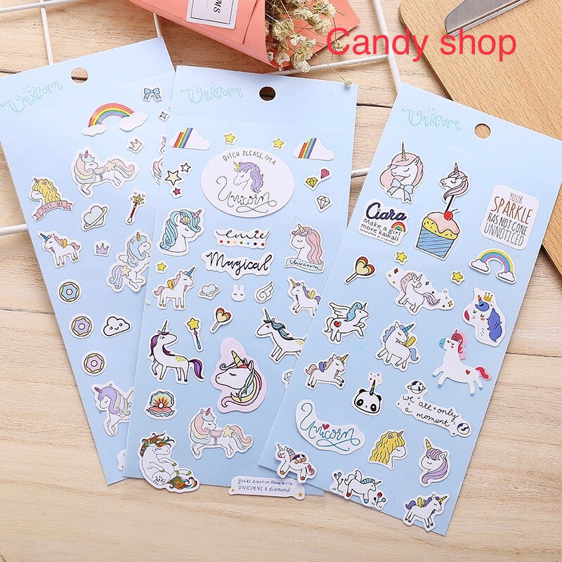 Sticker ngựa thiên thần