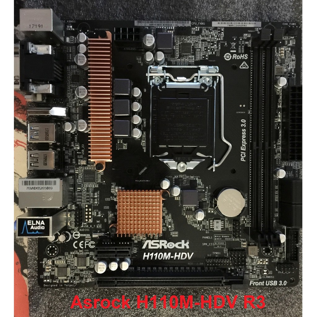 Main Asrock H110M HDV