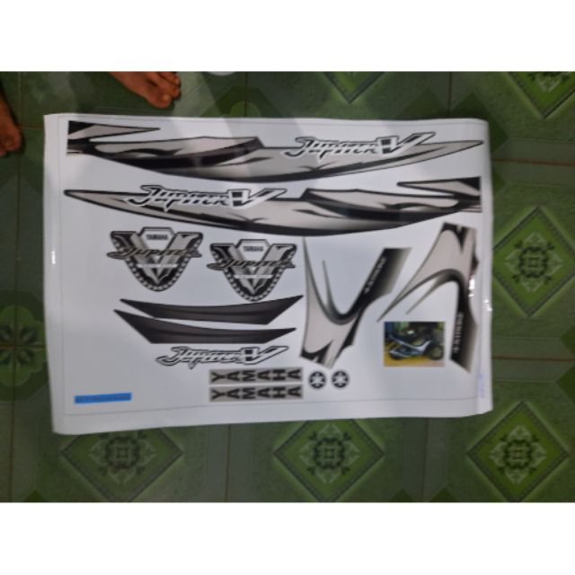 Tem rời dán xe Jupiter  V đặt in