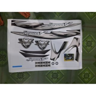 Tem rời dán xe Jupiter V đặt in