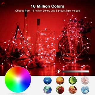 IKXRM Christmas Tree Decoration Lights Custom LED String Lights App Remote Control Light