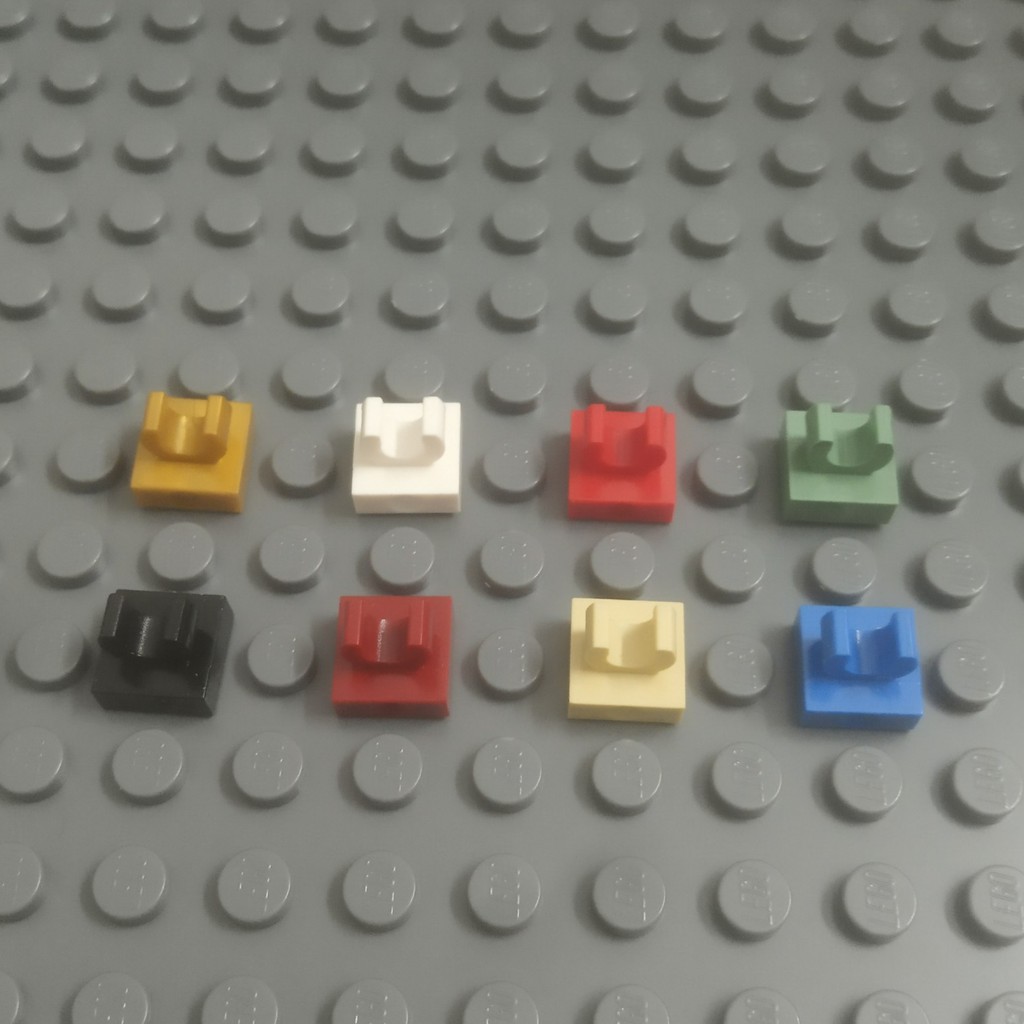 Lego Tile, Modified 1 x 1 with Open O Clip