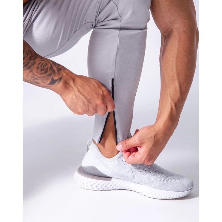 Quần thể thao nam Jogger khóa kéo ống nỉ phong cách tập gym, chơi thể thao, dạo phố (YJP1) | BigBuy360 - bigbuy360.vn