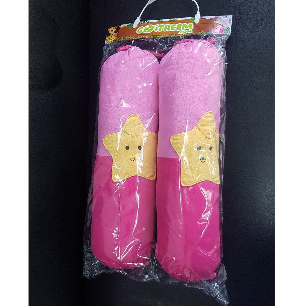 Bộ 2 Gối Ôm Cho Bé Dài 50cm và 40cm Cotton - Gối Ôm Trẻ Em