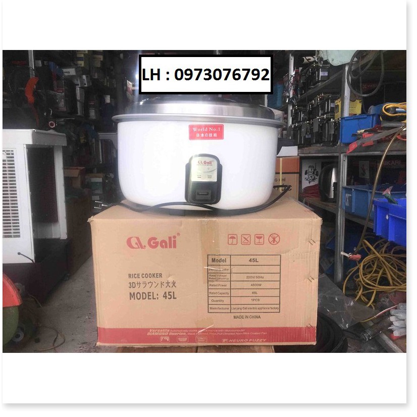 [Free Ship] Nồi Cơm Điện Công Nghiệp Eastgem 10l-13l Có Xửng Hấp