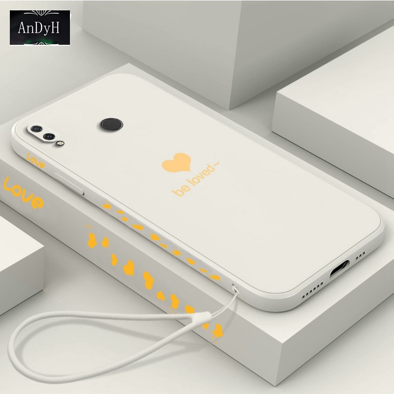 Ốp Điện Thoại Siêu Mỏng Bảo Vệ Máy Ảnh Kèm Dây Đeo Cho Huawei Nova 3i 3 4 4e Y9 2019 Y9 PrIme 2019