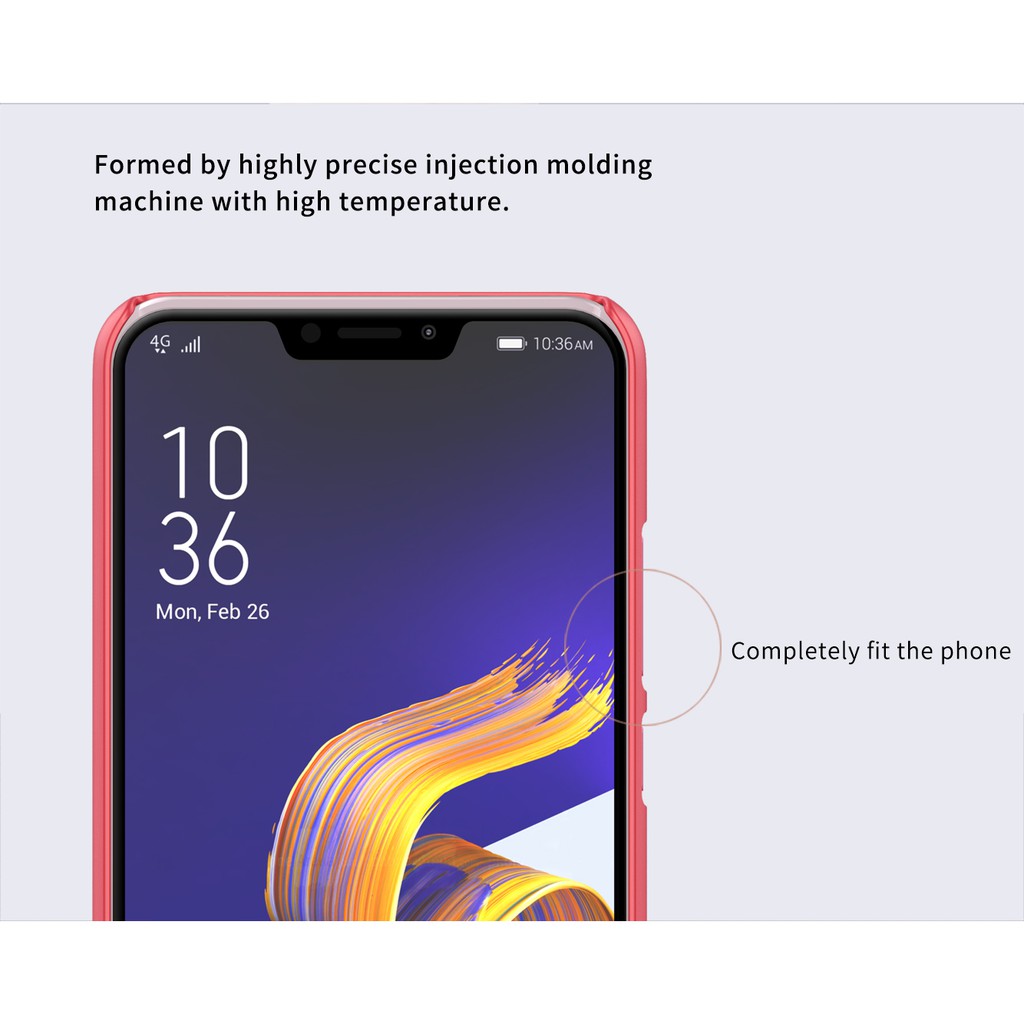 Ốp lưng Zenfone 5 2018 Ze620KL Nillkin chính hãng