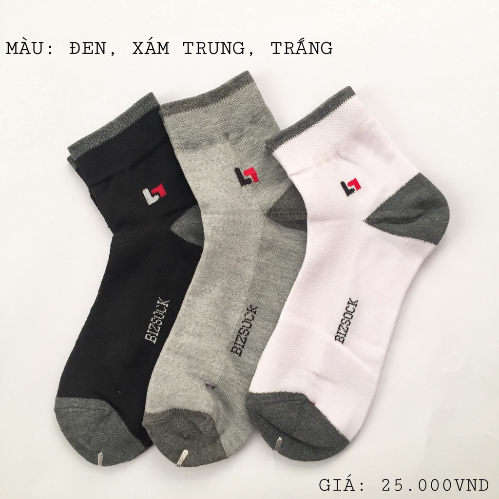 [100% Cotton] Tất nam cổ trung cao cấp OWEN