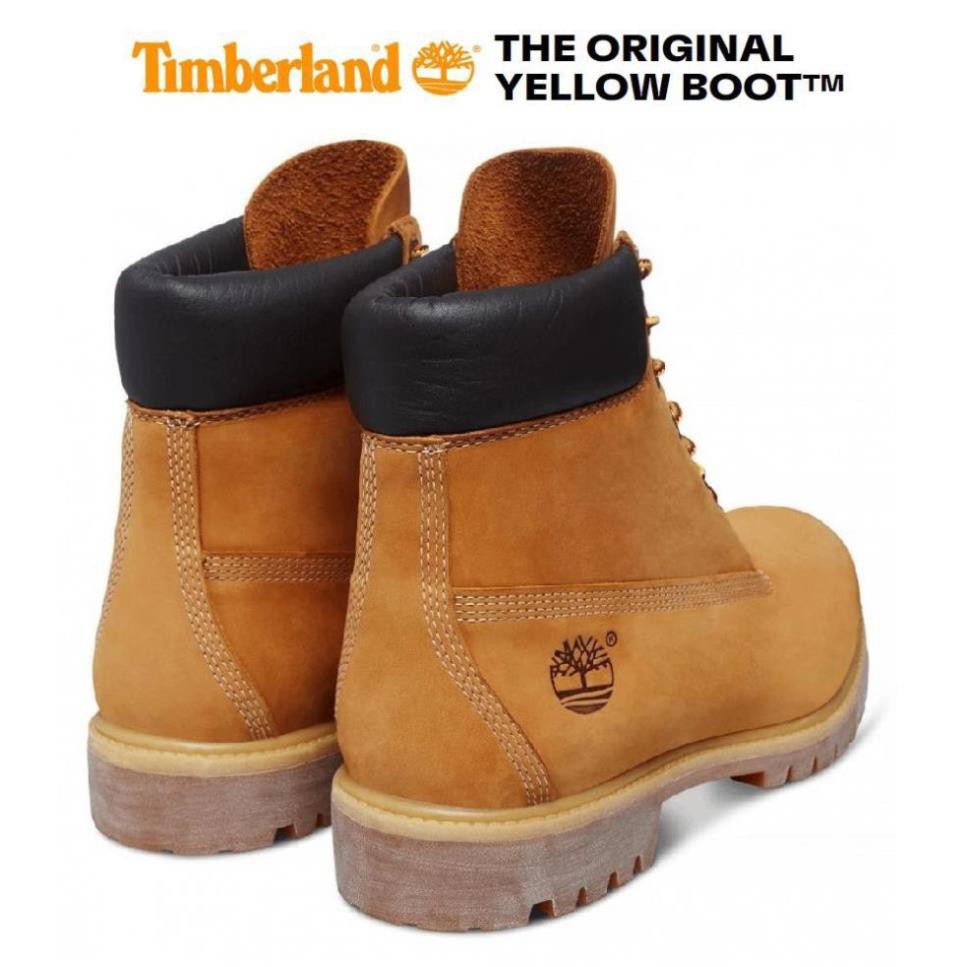 Giày Cổ Cao 6 Inch Premium Boots Wheat Nubuck Unisex Timberland TB010061 - Sale 1