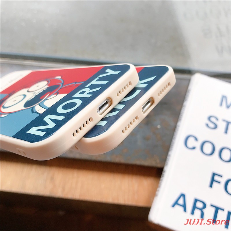 Ốp lưng họa tiết Rick Và Morty cho Iphone 11 12 Pro X Xs Max Xr Se2 8 7 6 6s Plus | BigBuy360 - bigbuy360.vn