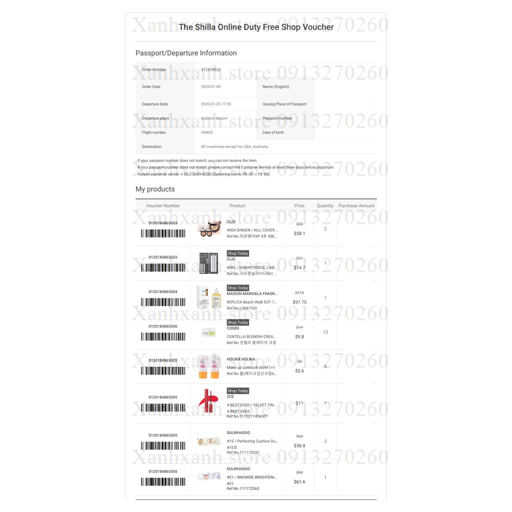 Phấn Clio Kill Cover Founwear Cushion Ampoule Cushion