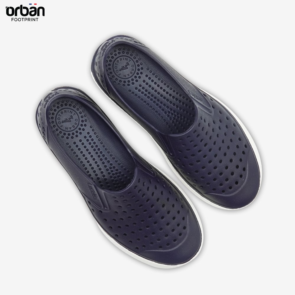 Giày Đi mưa urBan 2k21 Xanh hoa văn Thoáng mát êm mềm không mùi hôi BB038