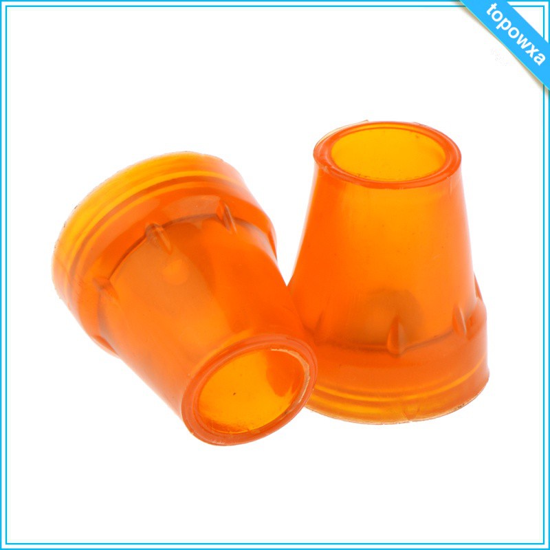 Set 2 miếng đệm cao su chống trượt 7/ 8 inch gắn đế gậy hỗ trợ đi bộ