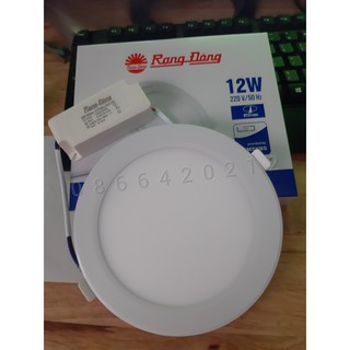 Đèn Led Panel âm trần 12W Rạng Đông - lỗ khoét 135mm