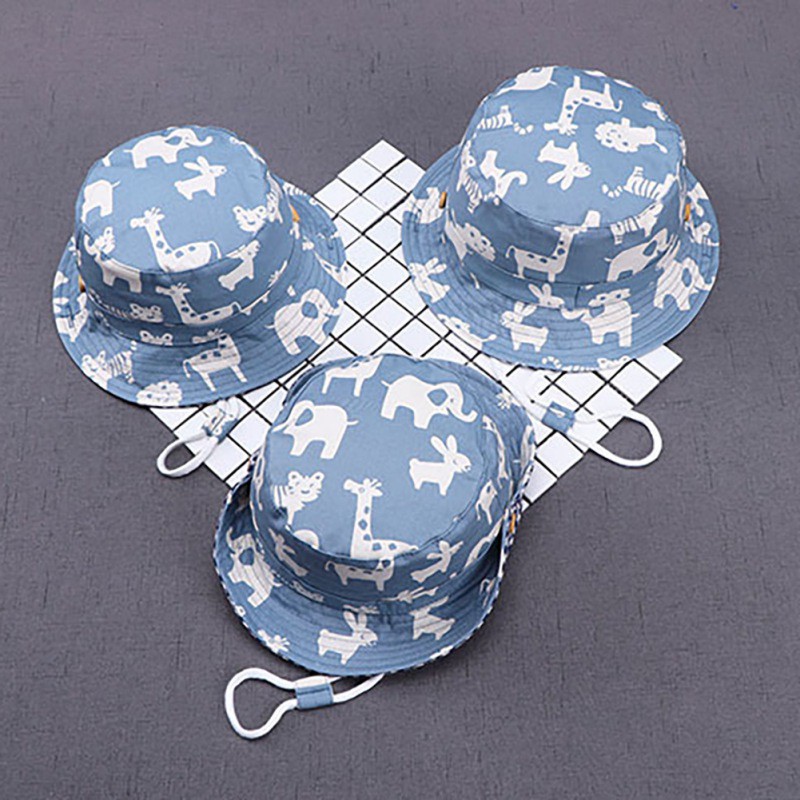 Mũ Tròn Vành Che Nắng Cho Bé