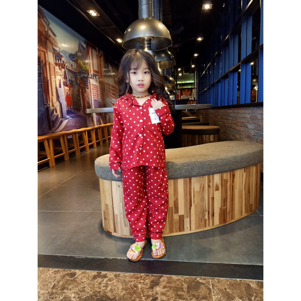 đồ bộ pijama cho bé , đồ bộ tay dài mặc nhà in hình dễ thương cho bé M018